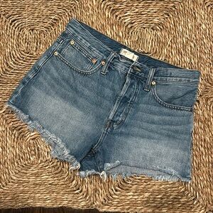 Madewell Relaxed Denim Shorts-26